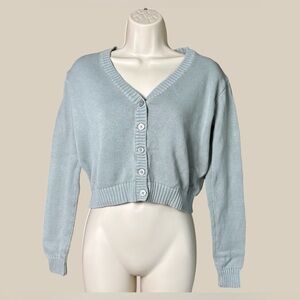 John Galt Women’s Olive Billie Cardigan, Brandy Melville, 100% Cotton, One Size